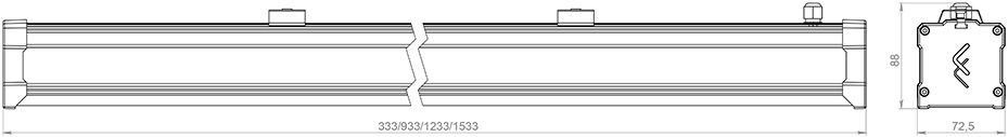 FG 67 EM 40W GLASS